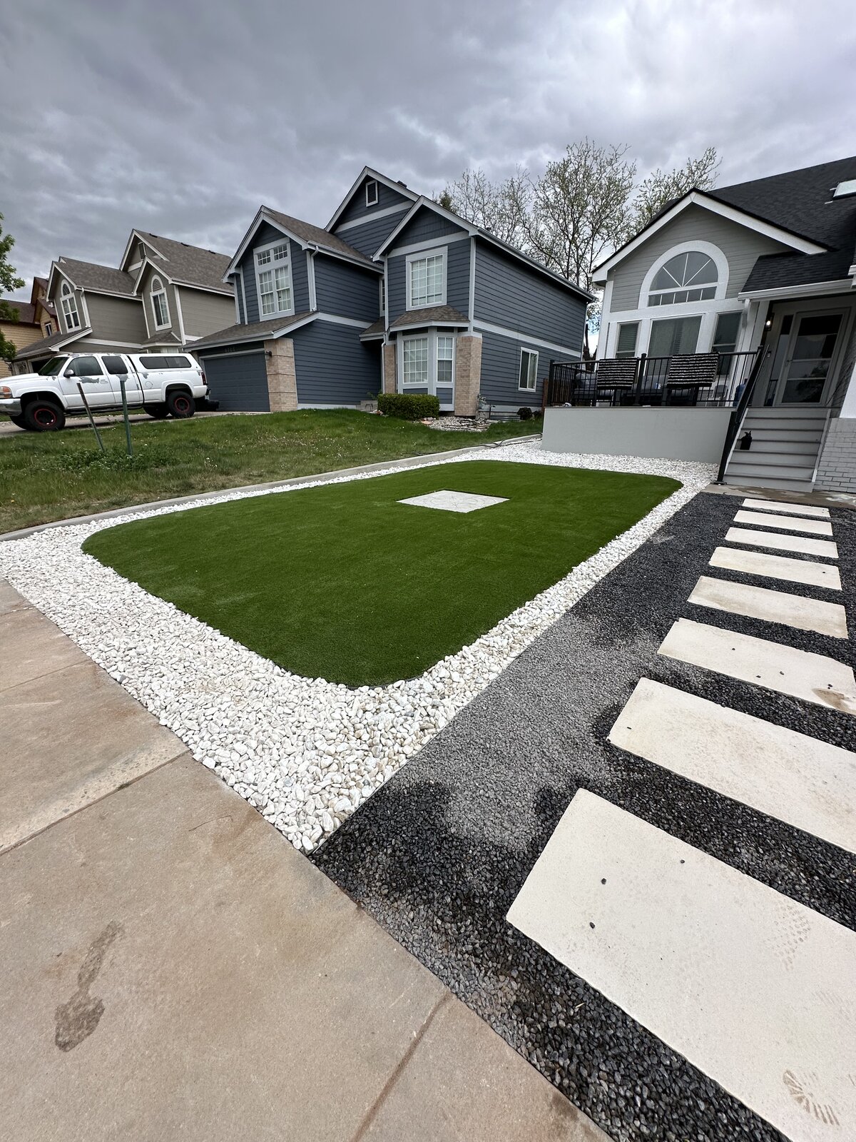 Front Yard Hardscape